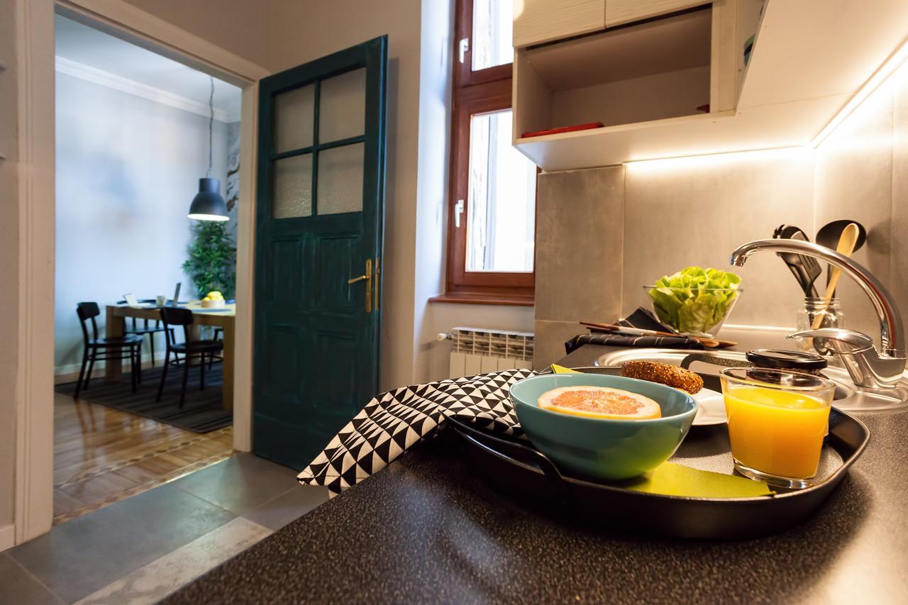 Designer Apartment Eclectica Belgrad Exteriör bild