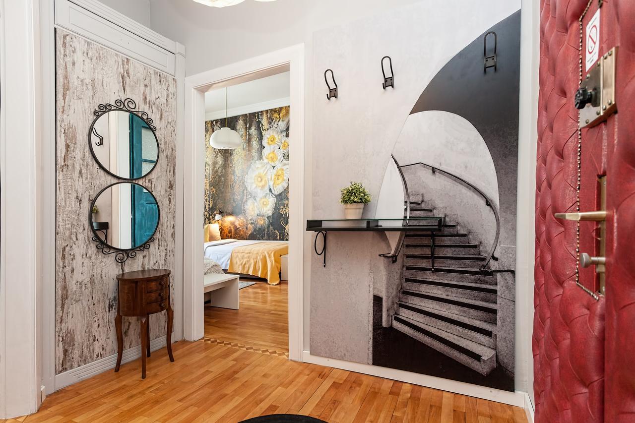 Designer Apartment Eclectica Belgrad Exteriör bild